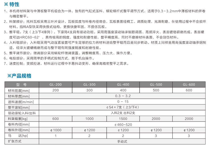 精密型中板二合一整平機GL