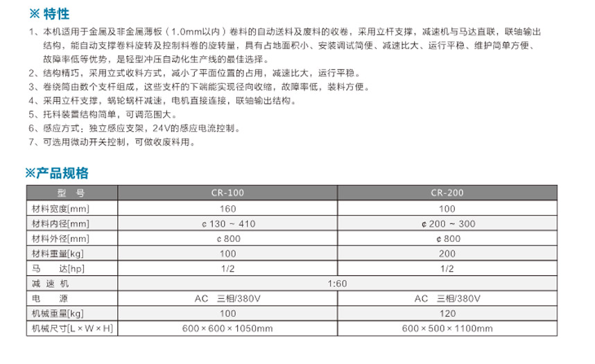 輕型材料架CR-200系列